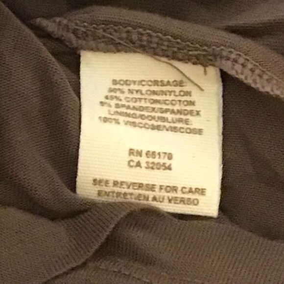 Free People Brown Purple Floral Lace Dress XS - Picture 9 of 10